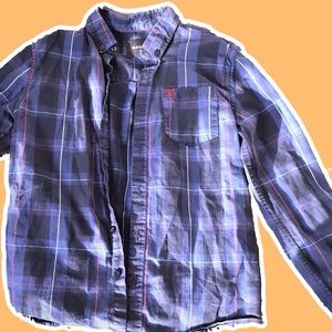 💕Farah long sleeve button up youth 12/13
